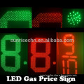 2014 hottest item low price :high brightness IP65 digital 7 segment gas/oil station gas station with RF control for USA